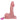 7.28in Hollow Strap on Real Dildo Flesh Tone Realistic Design Adult Product