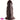 7.2in Realistic Anal Thick Ebony Silicone Lifelike Textured Dildo Anal Trainer