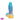 6.92in Glow-in-the-Dark Realistic Silicone Uncut Colorful Dildo Male Gay Toy
