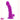 6.88in Purple Liquid Silicone Lifelike Soft Penis Dildo G Spot Stimulator Sex Toy
