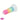 7.87in Luminous Silicone Real Soft Rainbow Dildo Hands Free Adult Pleasure Tool