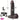 5.51in 7.67in Silicone Soft Ebony Strap on Dildo For Women Sexuality Cock