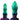 7.56in Silicone Inflatable Fantasy Monster Knots Washable Dildo Body Safe Toy