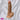 7.32in Realistic Texture PVC Dildo G-Spot Stimulating Handheld Skin-like Toy