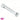 4.92in 6.69in Double-Headed Clear Transparent Glass Dildo Erotic Anal Toy