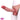 7.99in Wearable Silicone Lifelike Dildo Panty Real Skin Hollow Dildo Sleeve