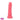 5.51in Realistic Vein Design Silicone Small Pink Dildo For G-spot Anal Pleasure