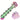 5.7in Glowing Glass Anal Dildo With Rose Base Dildo Adult Pleasure Toy