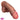 6.29in 7.87in 9.64in Double Layer Curved Silicone Strap on Hands-Free Dildo