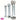 4.92in 6.69in Double-Headed Clear Transparent Glass Dildo Erotic Anal Toy
