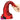 9.64in Large Silicone Unisex Red Tapered Soft Fantasy Anal Plug Dildo Dilator