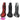 9.05in Large Thick Silicone Soft Mixed Color Body-Safe Material Dildo Strap ons Dildo