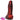 9.05in Large Thick Silicone Soft Mixed Color Body-Safe Material Dildo Strap ons Dildo