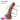 7.01in Soft Real Skin Silicone G Spot Squirting Strap on Dildo With Sucker Strap ons Dildo